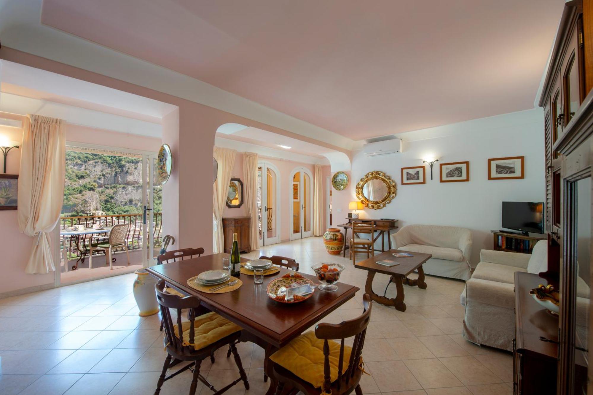 Apartament Casa Le Terrazze Positano Zewnętrze zdjęcie